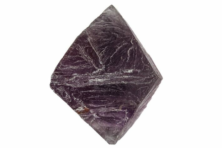 Fluorite Octahedron - Purple/Green Banded #104728